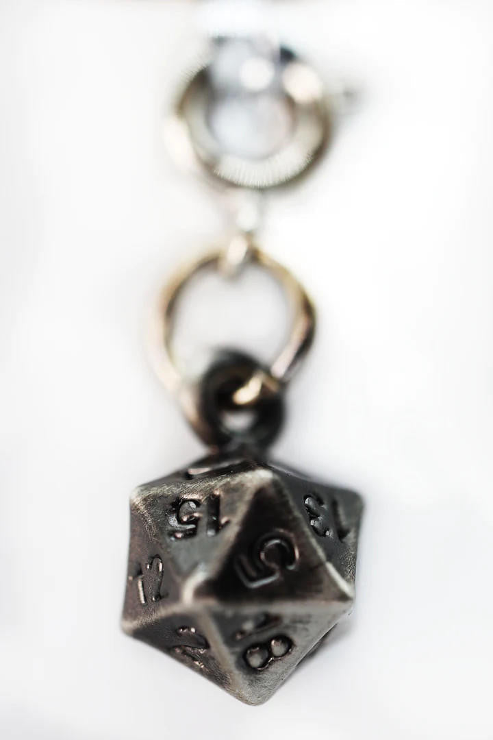 Foam Brain Games Traveler's Trinkets: D20 Charm